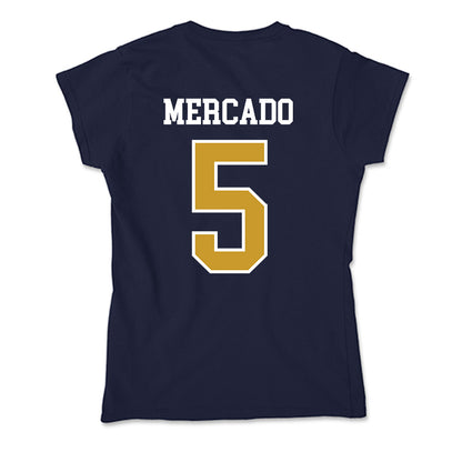 Notre Dame - NCAA Women's Volleyball : Carla Mercado - Soft Style Women’s T-Shirt-1