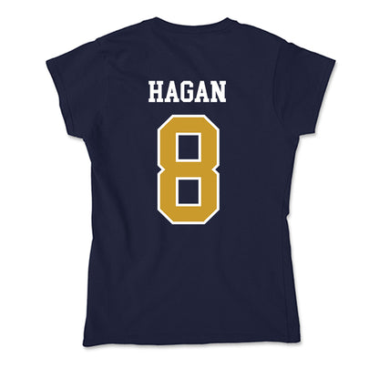 Notre Dame - NCAA Softball : Lily Hagan - Soft Style Women’s T-Shirt-1