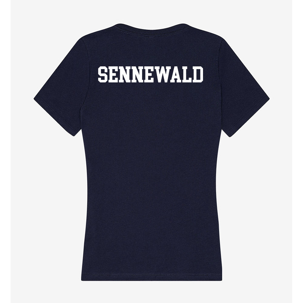Notre Dame - NCAA Men's Fencing : James Sennewald - Women's V-Neck T-Shirt-1