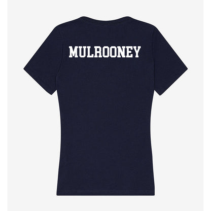 Notre Dame - NCAA Women's Swimming & Diving : Caroline Mulrooney - Women's V-Neck T-Shirt-1