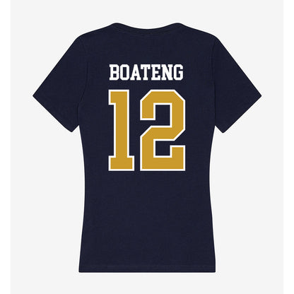 Notre Dame - NCAA Men's Soccer : Daniel Boateng - Women's V-Neck T-Shirt-1