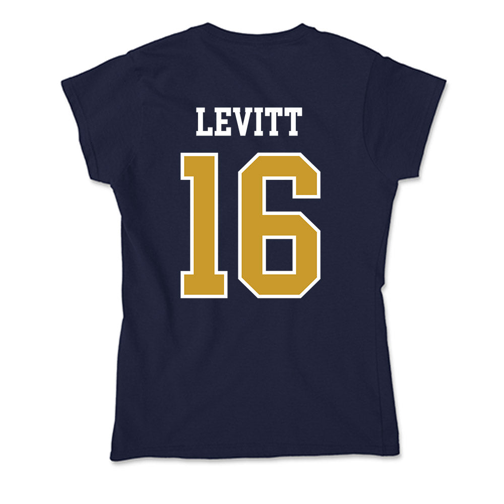 Notre Dame - NCAA Softball : Olivia Levitt - Soft Style Women’s T-Shirt-1