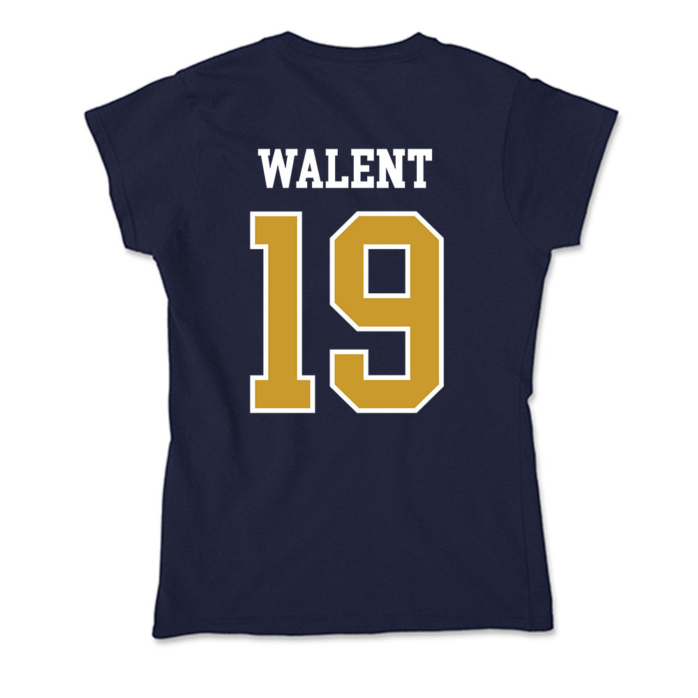 Notre Dame - NCAA Men's Soccer : Vlad Walent - Soft Style Women’s T-Shirt-1