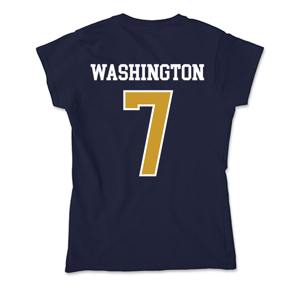 Notre Dame - NCAA Football : Tyrus Washington - Soft Style Women’s T-Shirt-1