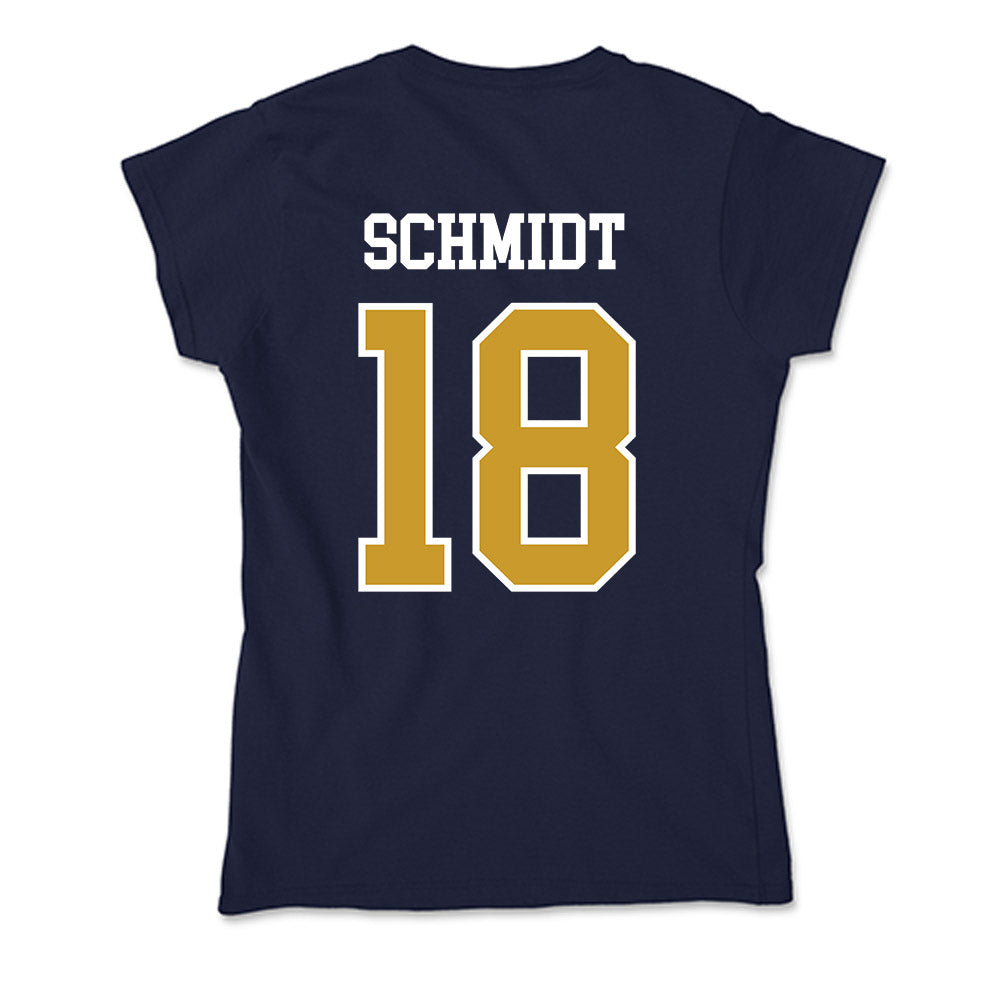 Notre Dame - NCAA Football : Erik Schmidt - Soft Style Women’s T-Shirt-1