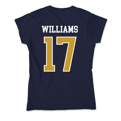 Notre Dame - NCAA Football : Cam Williams - Soft Style Women’s T-Shirt-1