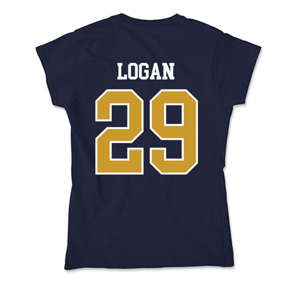 Notre Dame - NCAA Football : Brandon Logan - Soft Style Women’s T-Shirt-1