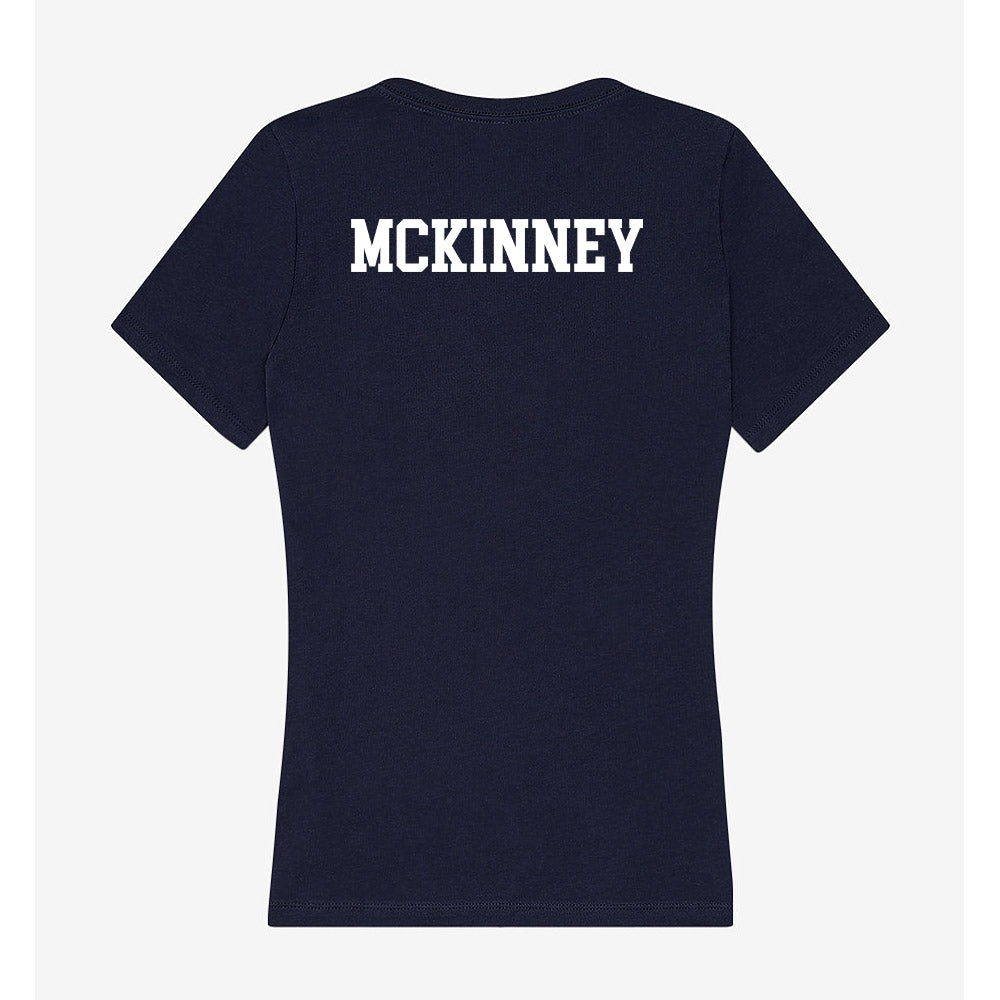 Notre Dame - NCAA Football : D.J. Mckinney - Women's V-Neck T-Shirt-1