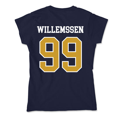 Notre Dame - NCAA Softball : Christina Willemssen - Soft Style Women’s T-Shirt-1