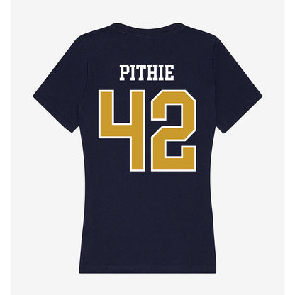 Notre Dame - NCAA Women's Lacrosse : Isabel Pithie - Women's V-Neck T-Shirt-1