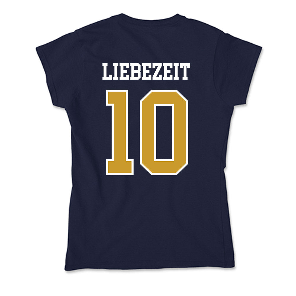 Notre Dame - NCAA Women's Lacrosse : Kiki Liebezeit - Soft Style Women’s T-Shirt-1