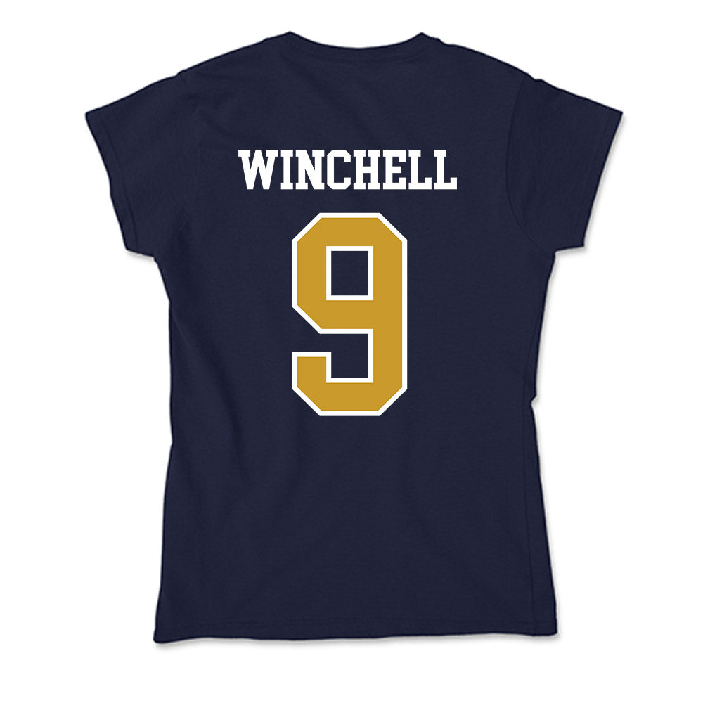 Notre Dame - NCAA Softball : Mickey Winchell - Soft Style Women’s T-Shirt-1