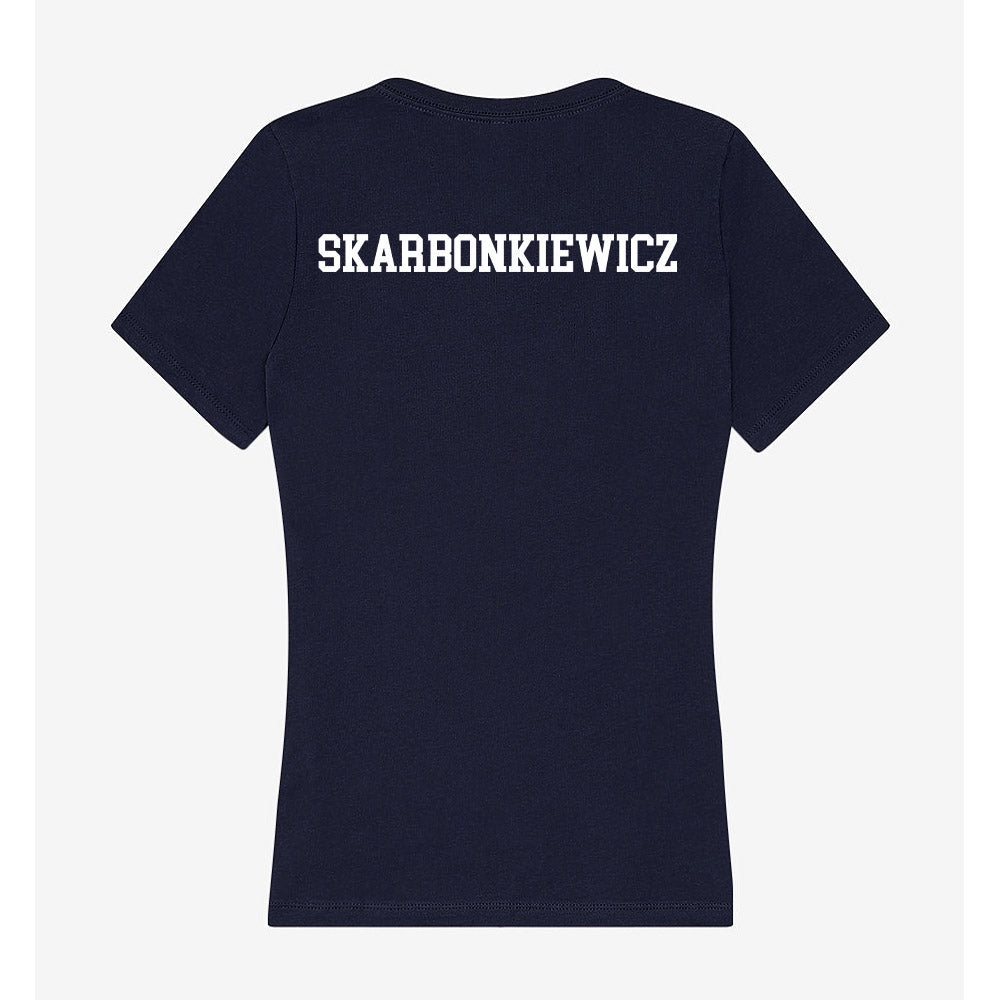 Notre Dame - NCAA Women's Fencing : Magda Skarbonkiewicz - Women's V-Neck T-Shirt-1