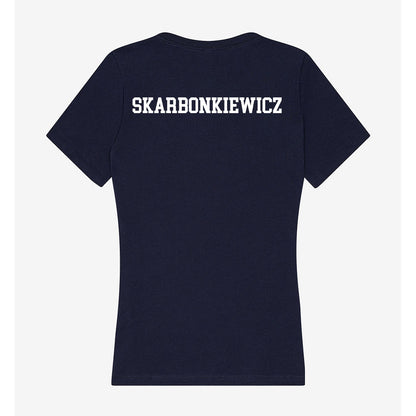 Notre Dame - NCAA Women's Fencing : Magda Skarbonkiewicz - Women's V-Neck T-Shirt-1