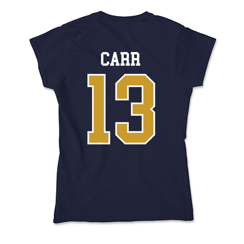 Notre Dame - NCAA Women's Lacrosse : Julia Carr - Soft Style Women’s T-Shirt-1