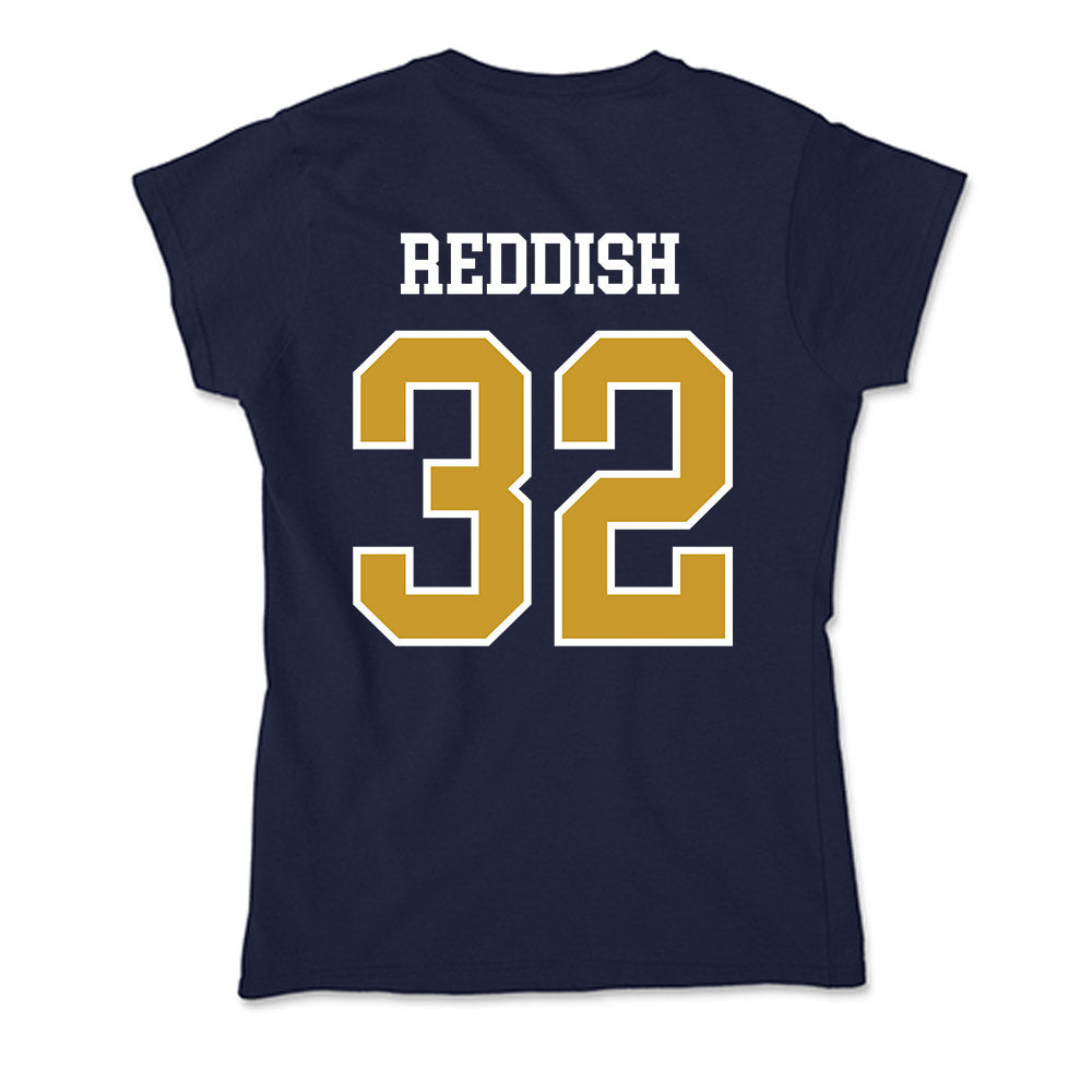 Notre Dame - NCAA Football : Nick Reddish - Soft Style Women’s T-Shirt-1