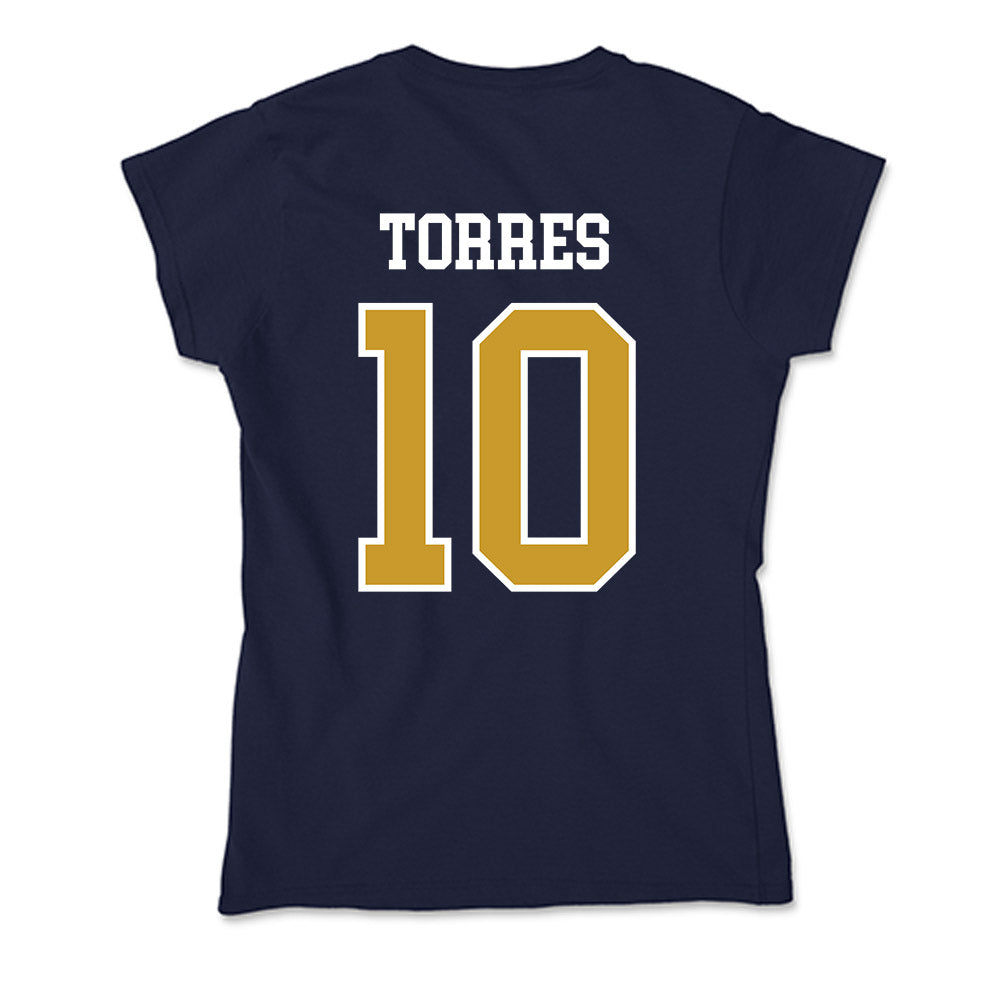 Notre Dame - NCAA Softball : Jillian Torres - Soft Style Women’s T-Shirt-1