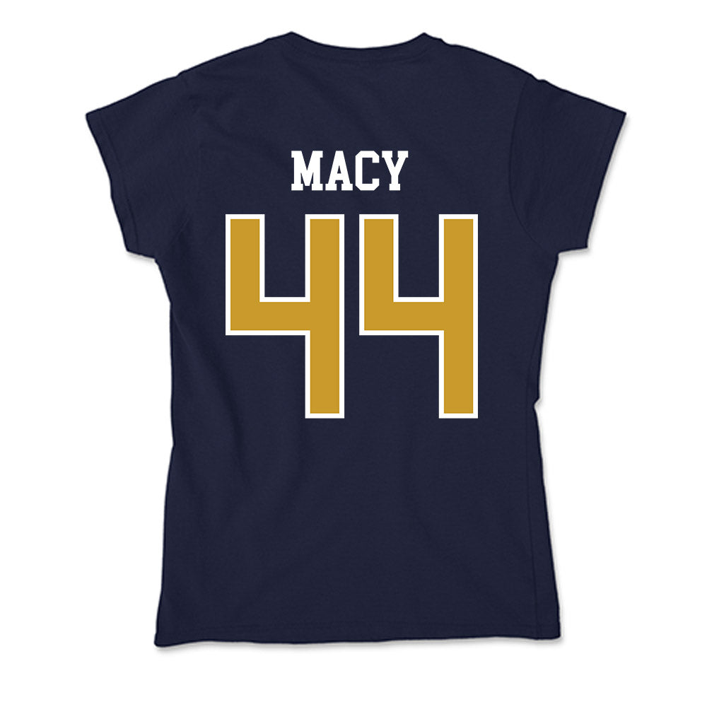Notre Dame - NCAA Women's Basketball : Leah Macy - Soft Style Women’s T-Shirt-1
