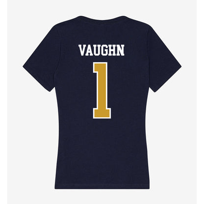 Notre Dame - NCAA Women's Volleyball : Hailie Vaughn - Women's V-Neck T-Shirt-1