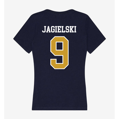 Notre Dame - NCAA Softball : Cassidy Jagielski - Women's V-Neck T-Shirt-1
