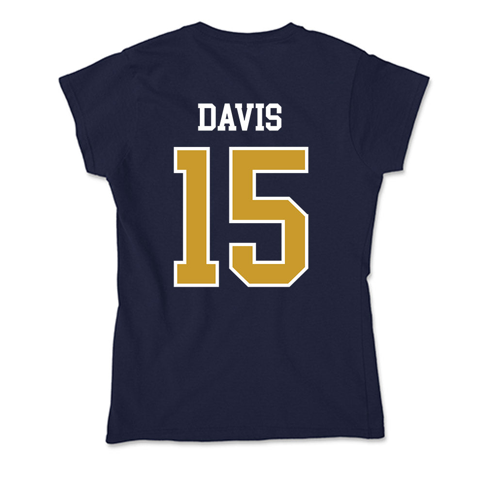 Notre Dame - NCAA Men's Lacrosse : Anderson Davis - Soft Style Women’s T-Shirt-1