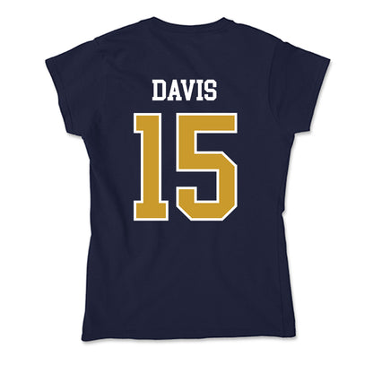 Notre Dame - NCAA Men's Lacrosse : Anderson Davis - Soft Style Women’s T-Shirt-1