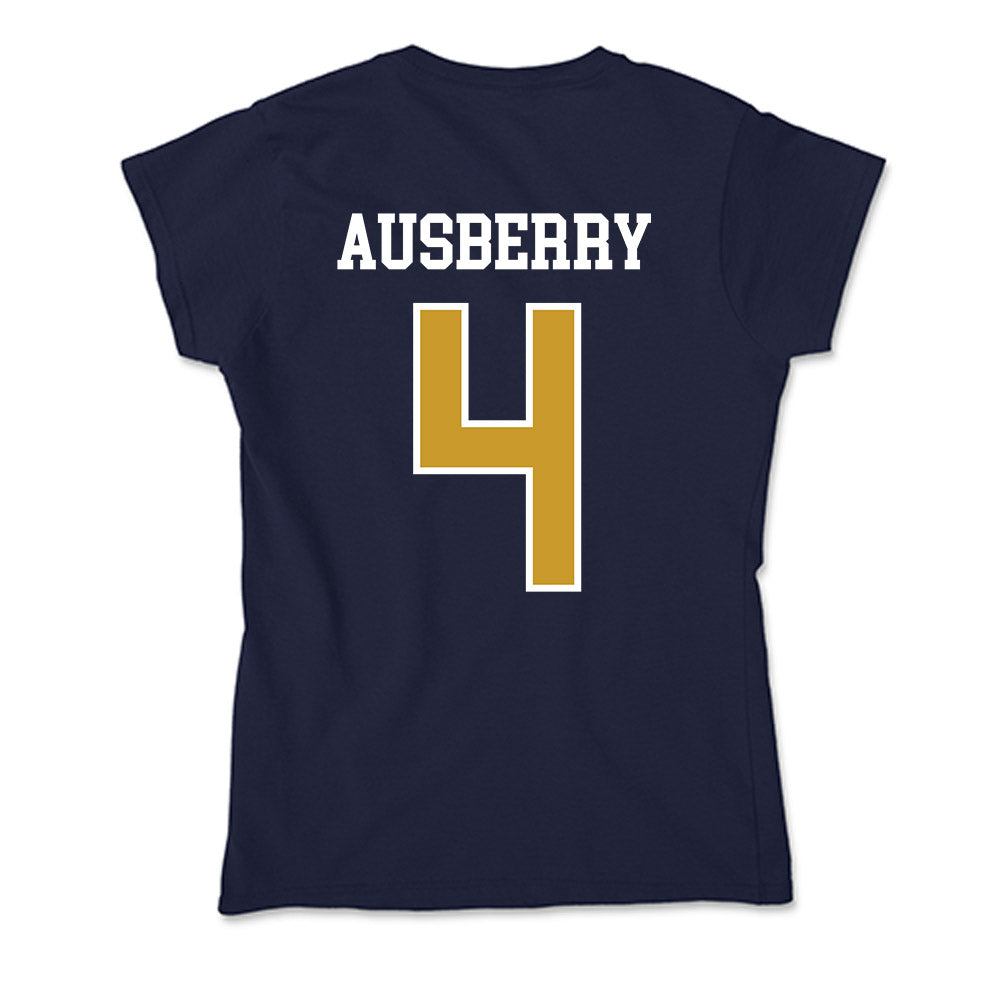 Notre Dame - NCAA Football : Jaiden Ausberry - Soft Style Women’s T-Shirt-1