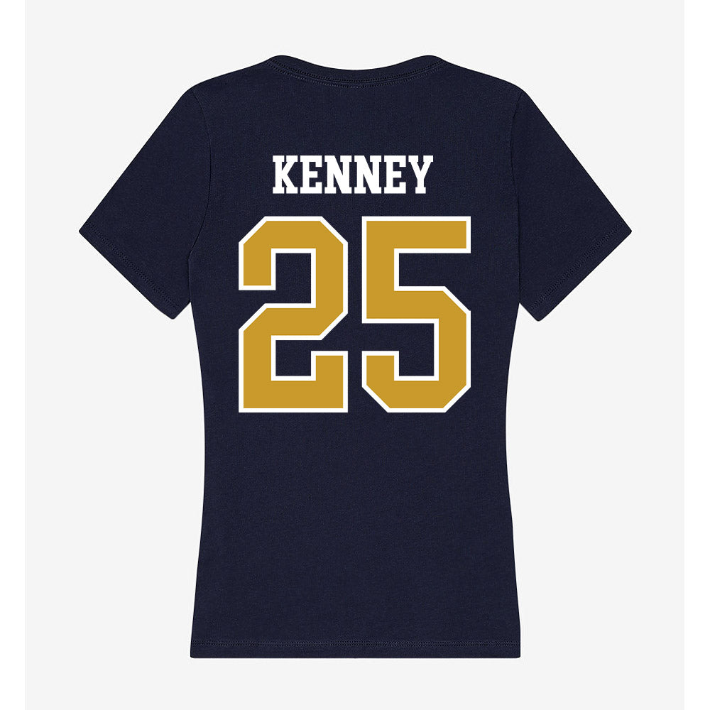 Notre Dame - NCAA Women's Lacrosse : Anna Kenney - Women's V-Neck T-Shirt-1