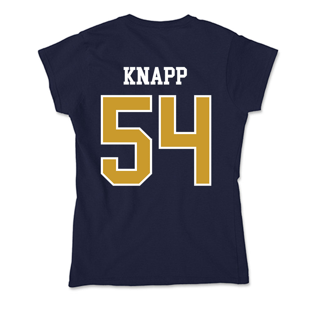 Notre Dame - NCAA Football : Anthonie Knapp - Soft Style Women’s T-Shirt-1