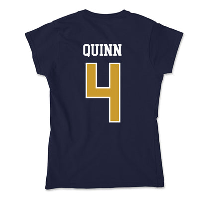 Notre Dame - NCAA Men's Ice Hockey : Michael Quinn - Soft Style Women’s T-Shirt-1