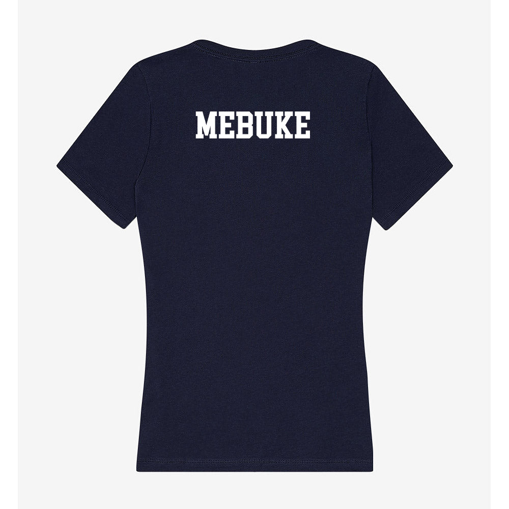Notre Dame - NCAA Women's Fencing : Barbare Mebuke - Women's V-Neck T-Shirt-1