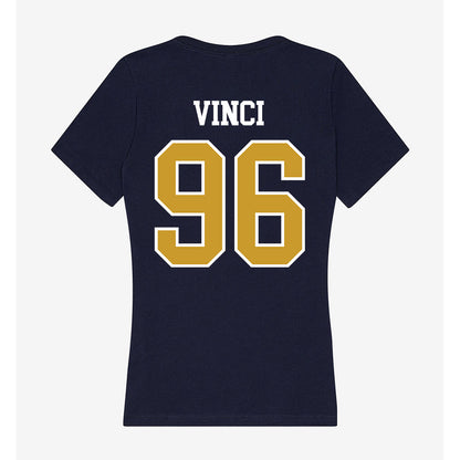 Notre Dame - NCAA Football : Joseph Vinci - Women's V-Neck T-Shirt-1