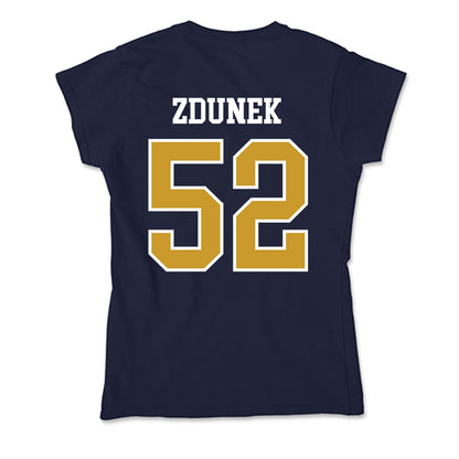 Notre Dame - NCAA Baseball : Eric Zdunek - Soft Style Women’s T-Shirt-1