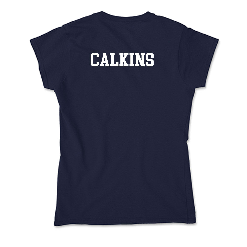 Notre Dame - NCAA Men's Swimming & Diving : Brady Calkins - Soft Style Women’s T-Shirt-1