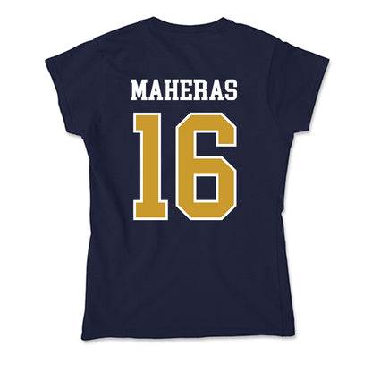 Notre Dame - NCAA Men's Lacrosse : Will Maheras - Soft Style Women’s T-Shirt-1
