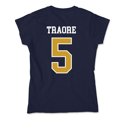 Notre Dame - NCAA Football : Boubacar Traore - Soft Style Women’s T-Shirt-1