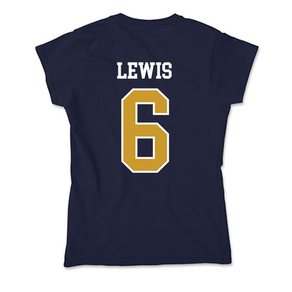 Notre Dame - NCAA Men's Soccer : Wyatt Lewis - Soft Style Women’s T-Shirt-1