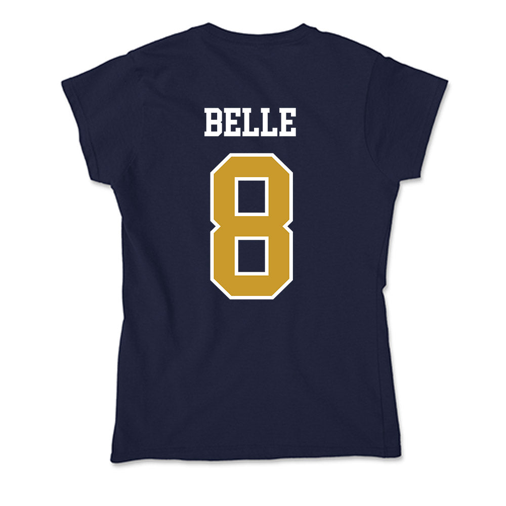 Notre Dame - NCAA Men's Ice Hockey : William Belle - Soft Style Women’s T-Shirt-1
