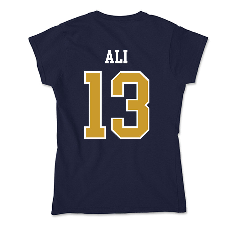 Notre Dame - NCAA Men's Ice Hockey : Brennan Ali - Soft Style Women’s T-Shirt-1