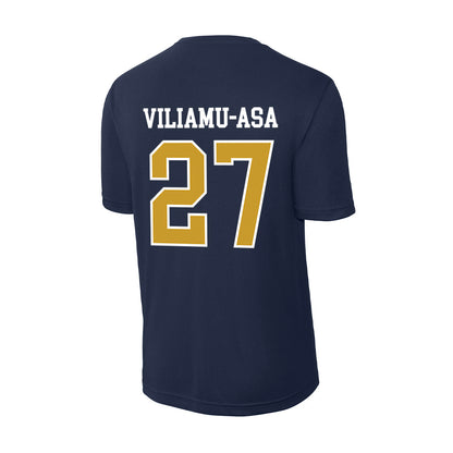 Notre Dame - NCAA Football : Kyngstonn Viliamu-Asa - Activewear T-Shirt-1