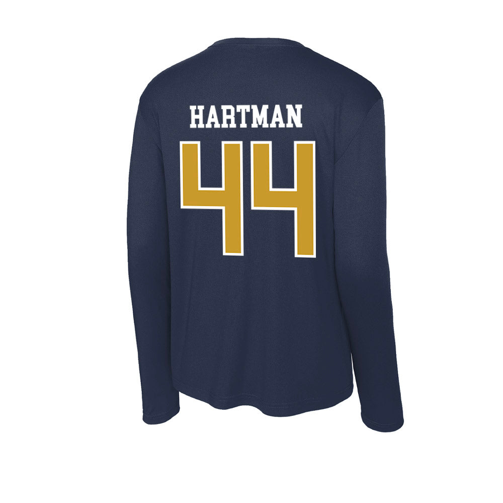 Notre Dame - NCAA Baseball : Trent Hartman - Activewear Long Sleeve T-Shirt-1