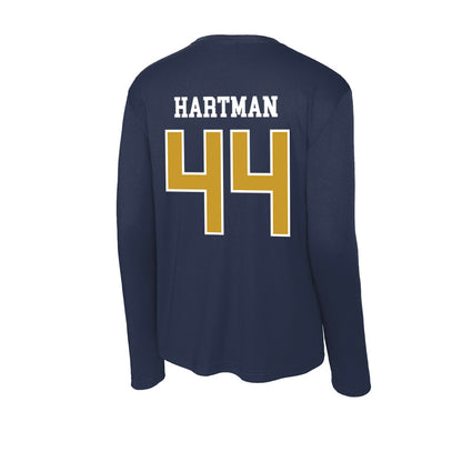 Notre Dame - NCAA Baseball : Trent Hartman - Activewear Long Sleeve T-Shirt-1