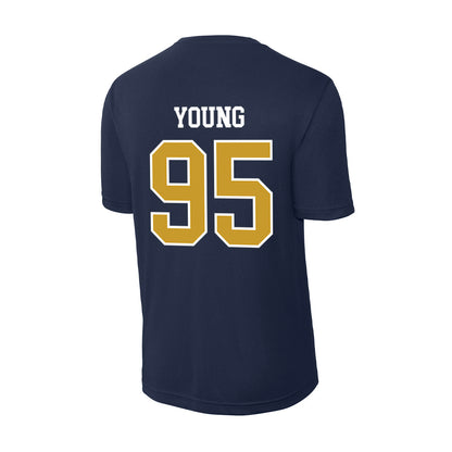 Notre Dame - NCAA Football : Bryce Young - Activewear T-Shirt-1