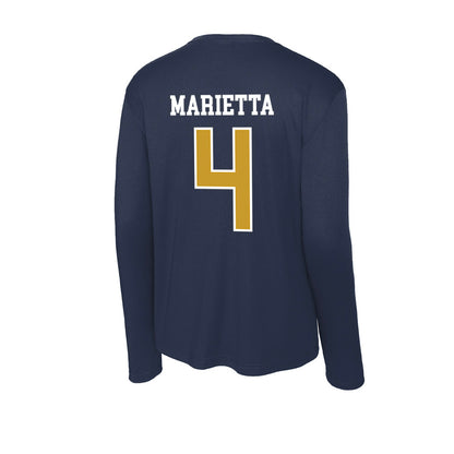 Notre Dame - NCAA Softball : Ashley Marietta - Activewear Long Sleeve T-Shirt-1