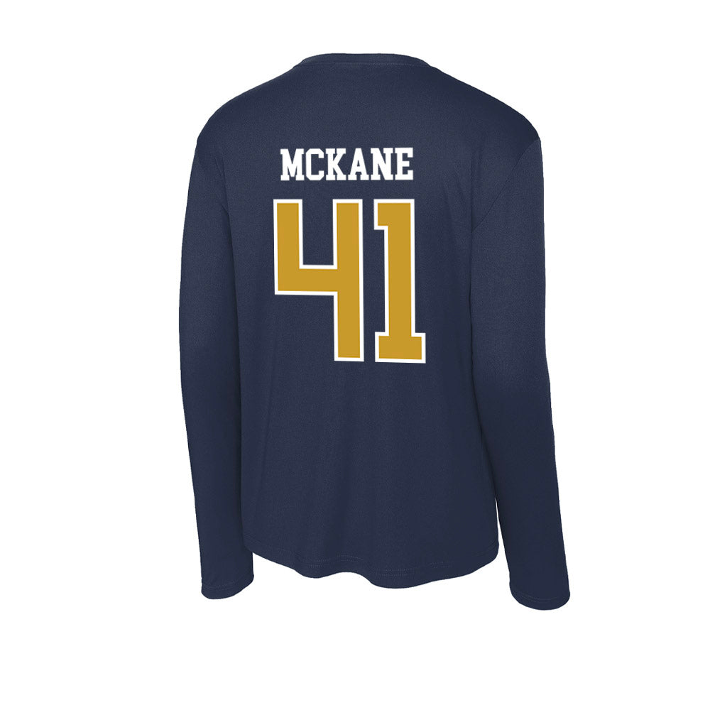 Notre Dame - NCAA Men's Lacrosse : Matthew McKane - Activewear Long Sleeve T-Shirt-1