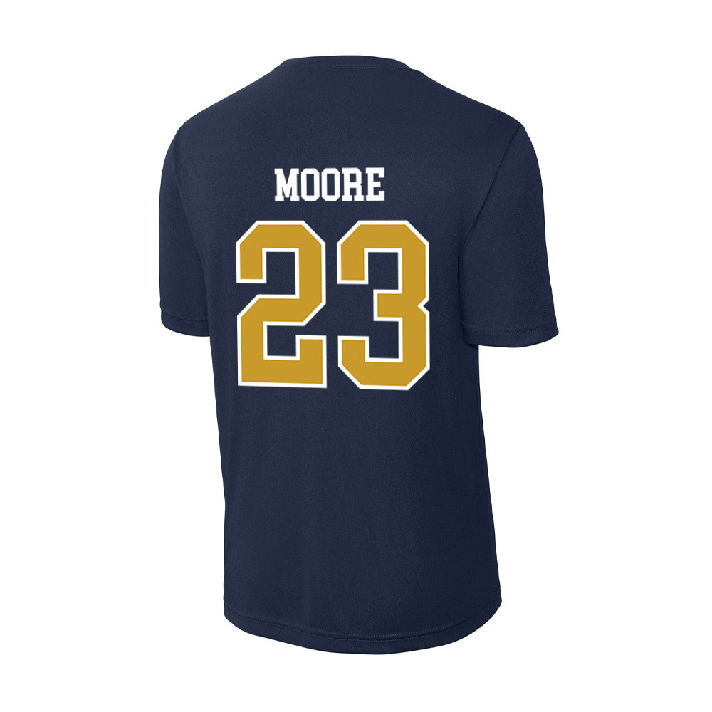 Notre Dame - NCAA Women's Basketball : Iyana Moore - Activewear T-Shirt-1