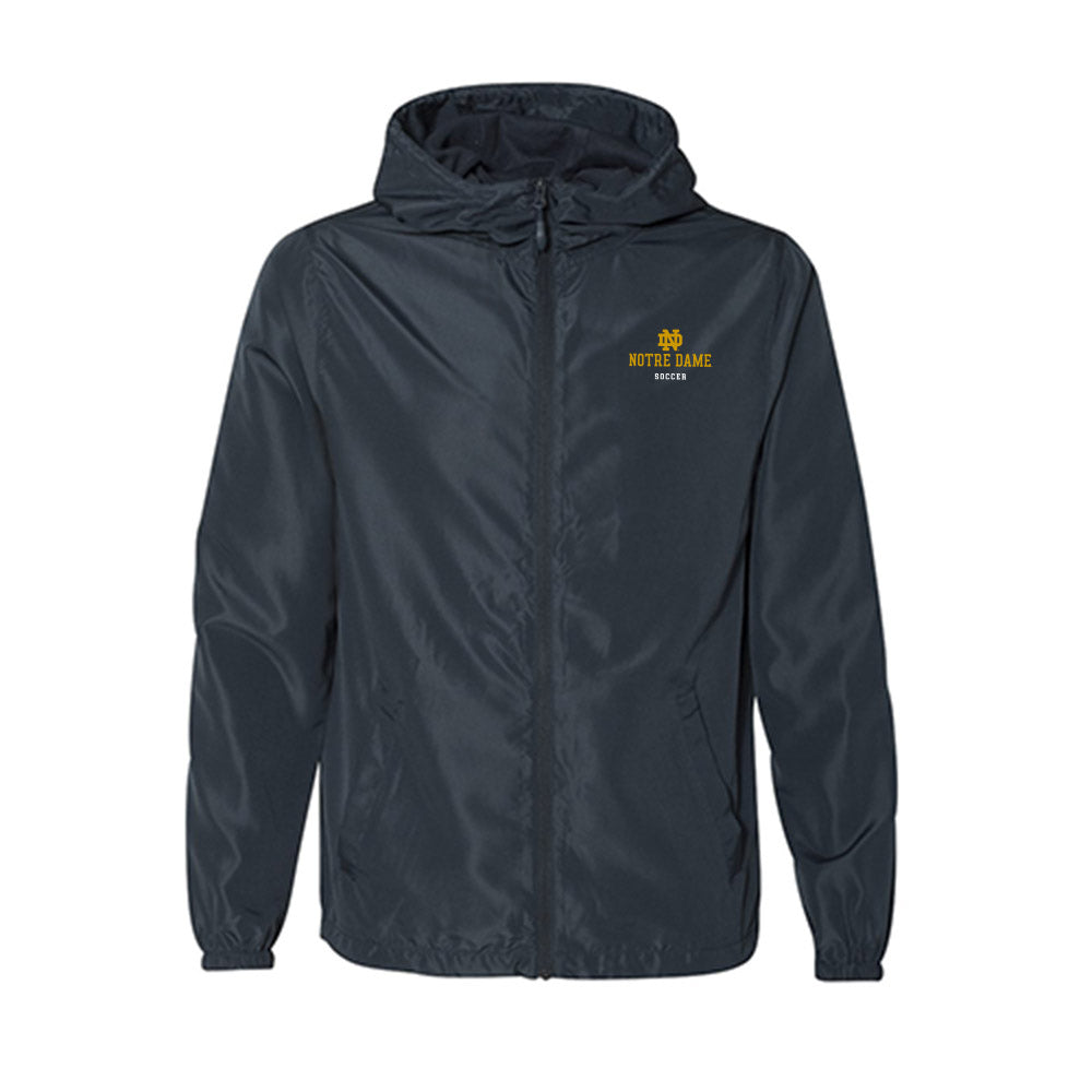 Notre Dame - NCAA Men's Soccer : Vlad Walent - Windbreaker-0