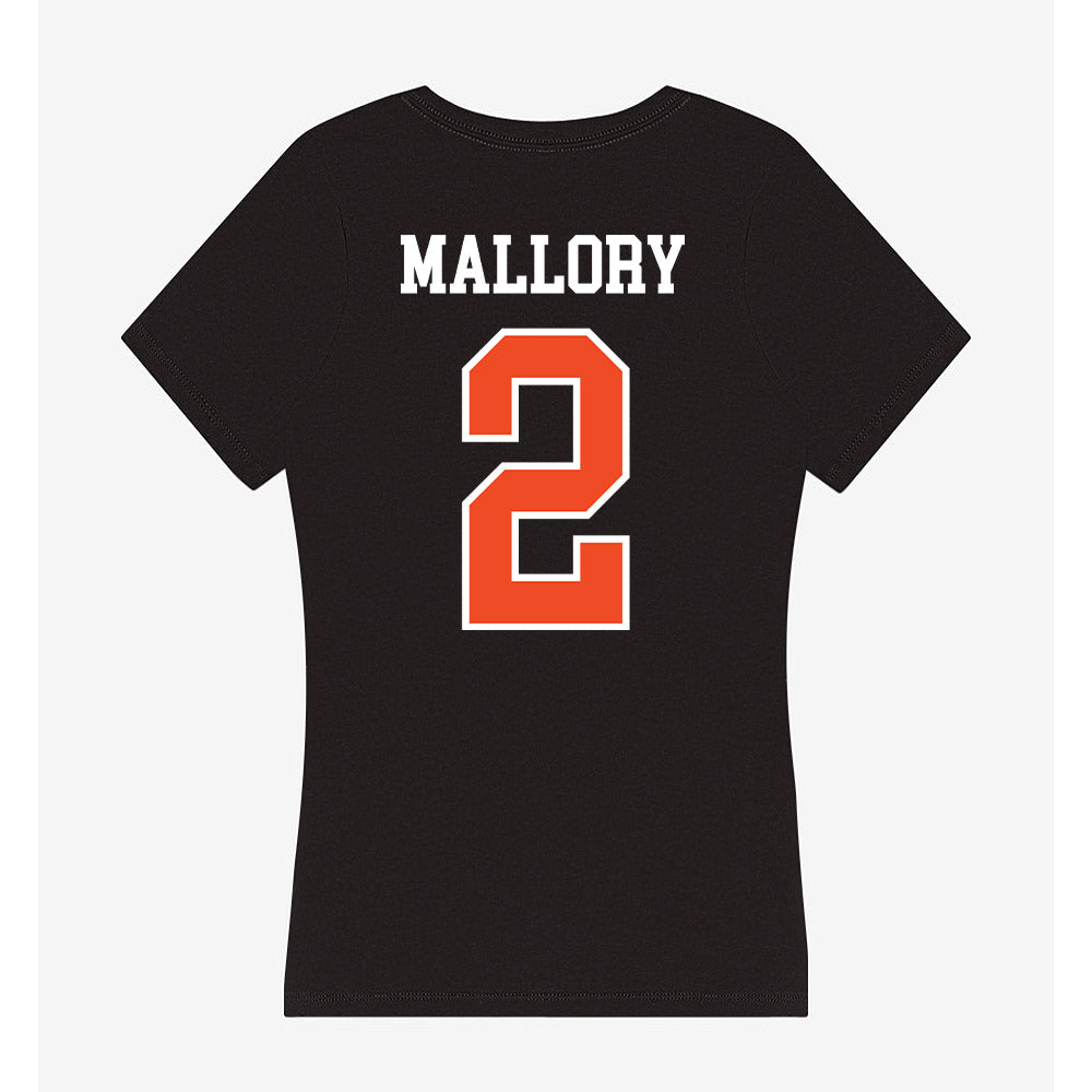 Virginia - NCAA Men's Basketball : Chance Mallory - Women's V-Neck T-Shirt-1