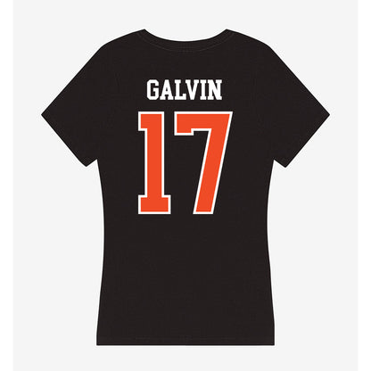 Virginia - NCAA Women's Soccer : Tatum Galvin - Women's V-Neck T-Shirt-1