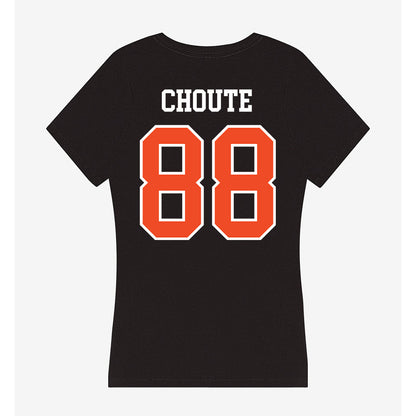 Virginia - NCAA Football : Kervins Choute - Women's V-Neck T-Shirt-1